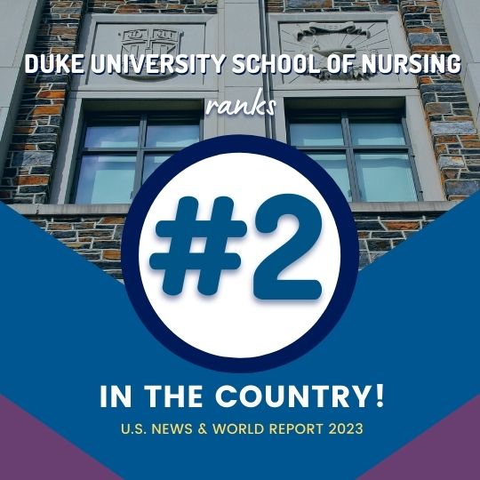 Duke School Of Nursing Ranks #2 Overall In 2023 U.S. News & World ...